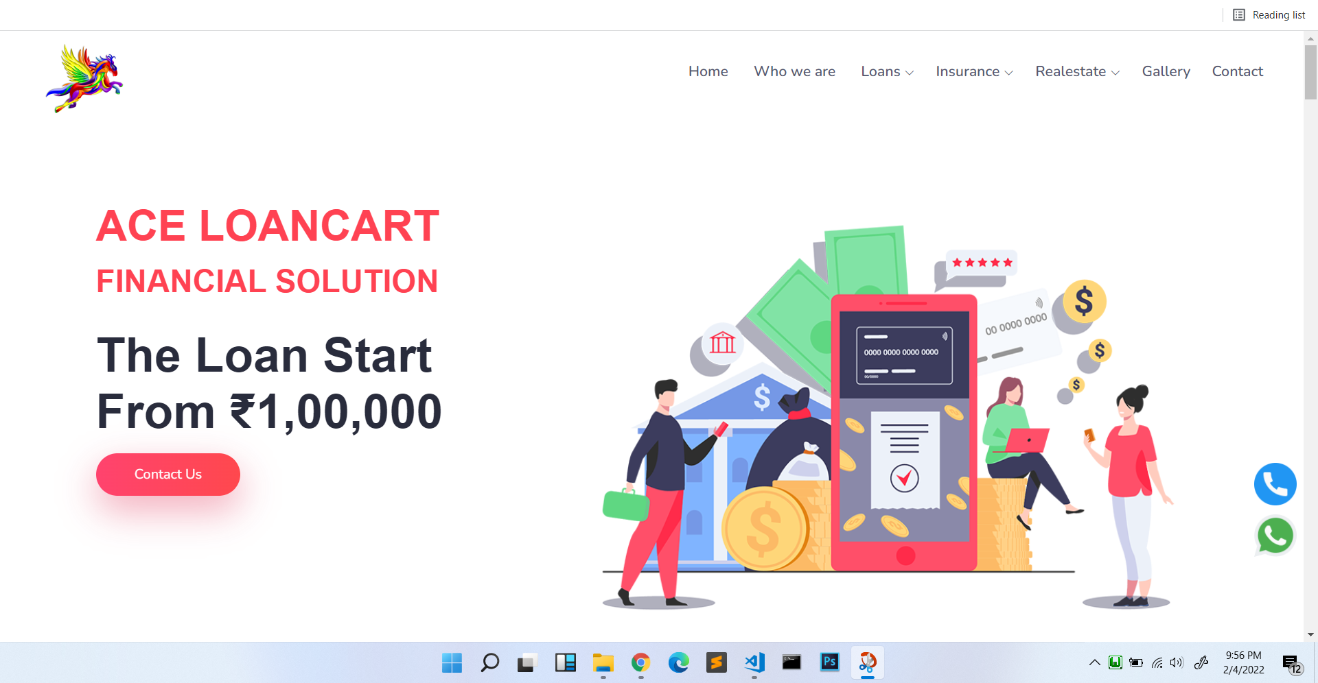 Nithi Tech Website img